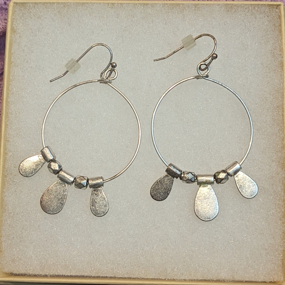 Lina Paddle Fringe Hoops